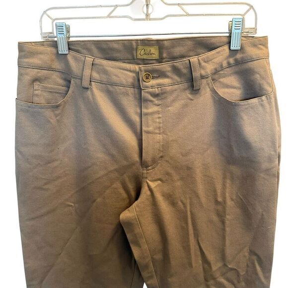 Caslon size 10 khaki pants - Picture 3 of 5
